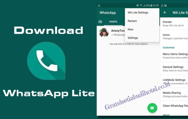 Cara Install Whatsapp Lite Apk