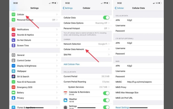 Cara Mengubah APN Indosat di IPhone