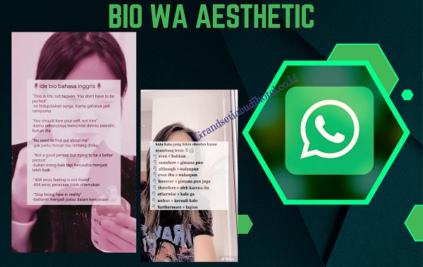 Daftar Bio WA (WhatsApp) Bahasa Inggris Aesthetic Lengkap Dengan Artinya