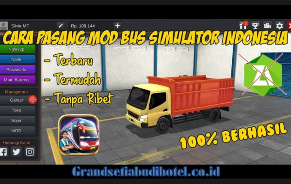 Cara Memasang Bus Simulator Indonesia MOD APK